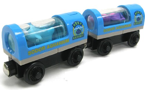 Thomas & Friends Wooden Railway - Light Up Aquarium Cars