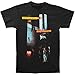 FEA mens Fea Men's Depeche Mode Adult Short Sleeve T-shirt T Shirt, Celebration Black, Large US