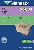 Menalux 5803P / Papier / 5 Staubbeutel / für Zelmer, Aquos, Elf, Wodnik