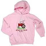 Playin' the Field Toddler Pull Over Hoodie Pink
