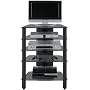 Jual JF005BLK Hi-Fi Stand from Stand & Deliver