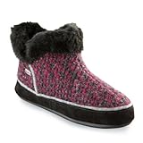 IMAGE OF ACORN Women's Giona 11168 Slipper Bootie,Plum Tweed,5-6 M US