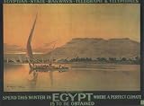 Spend This Winter in Egypt, Art Poster by M. Tamplough