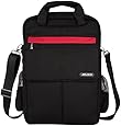 Laptop Backpack Shoulder Bag Briefcase, Mosiso Multi-usage Polyester 11/13/15 Inch Laptop / Notebook Computer / MacBook / MacBook Air / MacBook Pro Carrying Case, Black