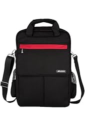 Laptop Backpack Shoulder Bag Briefcase, Mosiso Multi-usage Polyester 11/13/15 Inch Laptop / Notebook Computer / MacBook / MacBook Air / MacBook Pro Carrying Case, Black