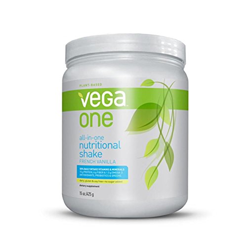 Vega One All-In-One Nutritional Shake, French Vanilla, Small Tub, 15 oz Vega One All-In-One Nutritional Shake, French Vanilla, Small Tub, 15 oz