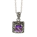 purple Mrcst amethyst sqr neck