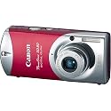 Canon Powershot SD30 5MP Digital Elph Camera with 2.4x Optical Zoom (Rockstar Red)