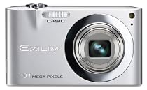 Casio EX-Z100 Compact Digital Camera - Silver (10.0MP, 4x Optical Zoom) 2.7 inch LCD