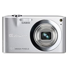 Casio EXILIM EX-Z100 SR Digitalkamera (10 Megapixel, 4-fach opt. Zoom, 2,7" Display) in Silber