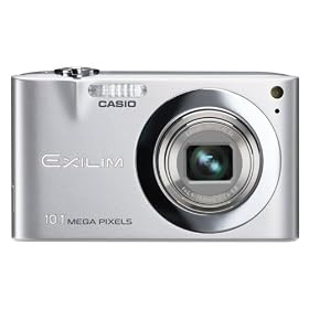 Casio EX-Z100 Compact Digital Camera - Silver (10.0MP, 4x Optical Zoom) 2.7" LCD