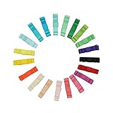 Foxnovo 12pcs Hair Bows Alligator Clip Ribbon Hair Clips for kids(Random Color)