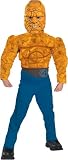 Fantastic 4- The Thing Child Muscle Costume (Child Size 7-8)