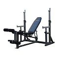 Bodymax CF450 Olympic Weight Bench With Spotter Catchers