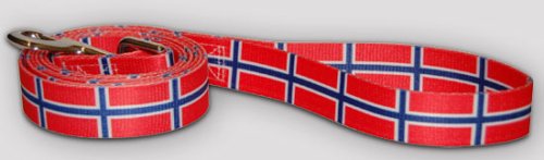 National Flag of Norway Dog Leash ... 4 ft
