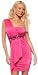 Designer Glamorous One Shoulder Jeweled Ruched Cocktail Evening Mini Dress
