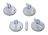 Cruiser Accessories 78410 Suction Cups,  Clear, 4 pack