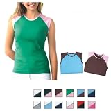 LAT - Junior Combed Ringspun Cotton Baby Rib Raglan Tank (3631)