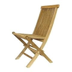 Ambientehome 62857 Klappstuhl Samui ohne Armlehne, Teak