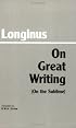 On Great Writing (On the Sublime)
