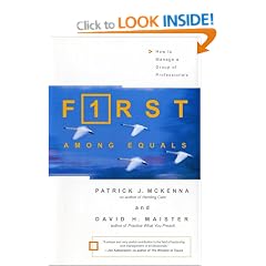 First Among Equals: How to Manage a Group of Professionals