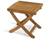 Garde A Teak Bali Footstool / Side Garden Table