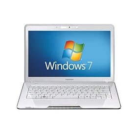 Toshiba Satellite T130-13N 13.3-Inch Laptop (Intel Core2 Solo ULV SU3500 1.4GHz, 4 GB RAM, 500 GB HDD, Webcam, 11 hr batt life BT, Windows 7 Home Premium Edition,  64 Bit, White)