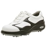 ECCO Women's Sport Dynasty Hydromax Golf Shoe,White/Black,41 EU