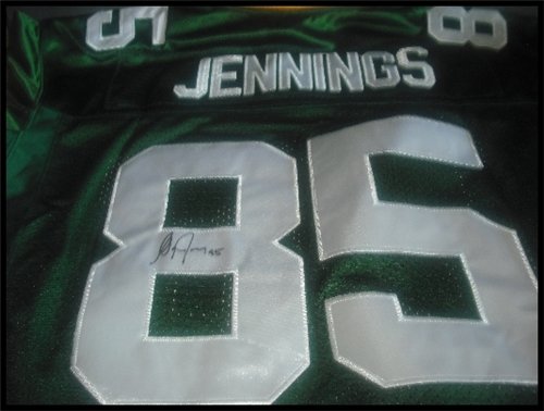 Greg Jennings Autographed/Hand Signed Green Bay Packers Jersey
