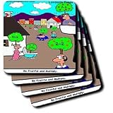 Londons Times Religion Heaven Hell Cartoons - Be Fruitful And Multiply - Coasters