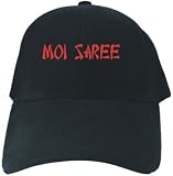 Caps Black Embroidery