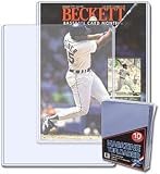 BCW 9 X 11.5 X 5 mm – Beckett Magazine Topload Holder  Baseball, Football, Basketball, Hockey, Golf, Single Sports Cards Top Load – Sportcards Card Collecting Supplies