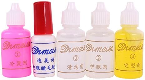 YESURPRISE Eyelash Lash Curling Perming Curler Rod Glue MINI Kit Set Salon Studio Tools