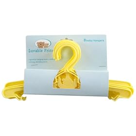 8-Piece Basic Hanger Set, Yellow