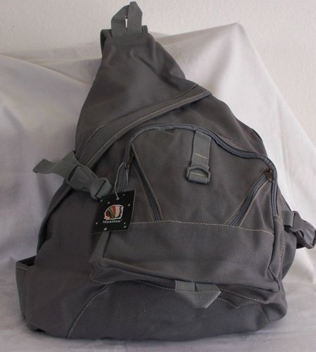 MANITOU CANVAS Bodybag Crossbag Rucksack Grau