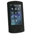 iGadgitz Black Silicone Skin Case Cover for Sony Walkman NWZ-A865 NWZ-A864 NWZ-A866 NWZ-A867 A Series Video MP3 Player 8gb 16gb 32gb 64gb + Screen Protector (NWZ-A865B, NWZ-A865W, NWZ-A864B, NWZ-A864W, NWZ-A866B, NWZ-A867B)
