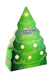 Ghirardelli Chocolate Squares, Assortment, 4.85-Ounce Tree Gift Boxes (Pack of 4)