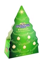 Ghirardelli Chocolate Squares, Assortment, 4.85-Ounce Tree Gift Boxes (Pack of 4)
