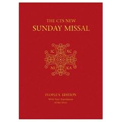 CTS New Sunday Missal: People's Edition with New Translation of the Mass (Missal Sunday)