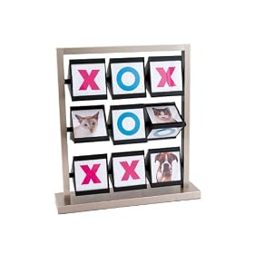 PT Photoframe Tic Tac Toe Aluminum Holds 27 Photos