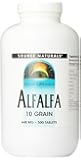 Source Naturals Alfalfa 10 Grain, 648mg, 500 Tablets