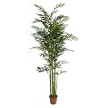Potted Deluxe Bamboo Faux Palm Tree - 7'