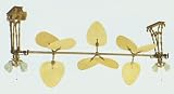 The Palmetto Five Section (Antique Brass)