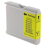 eForCity Premium Brother LC51Y Compatible Yellow Ink Cartridge