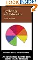 Psychology and Education (Routledge Modular Psychology)