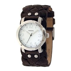 Fossil Leder Damen-Armbanduhr JR1290