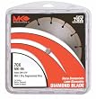 MK Diamond 167017 10" x 5/8" Contractor Quality Wet/Dry Cutting Segmented Rim Diamond Blade for Masonry
