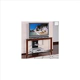 Powell Furniture Medium Cherry Black 42 Corner TV Stand