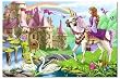 MELISSA & DOUG FAIRY TALE CASTLE FLOOR PUZZLE