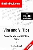 Book Cover For Vim and Vi Tips: Essential Vim and Vi Editor Skills, 3rd ed.